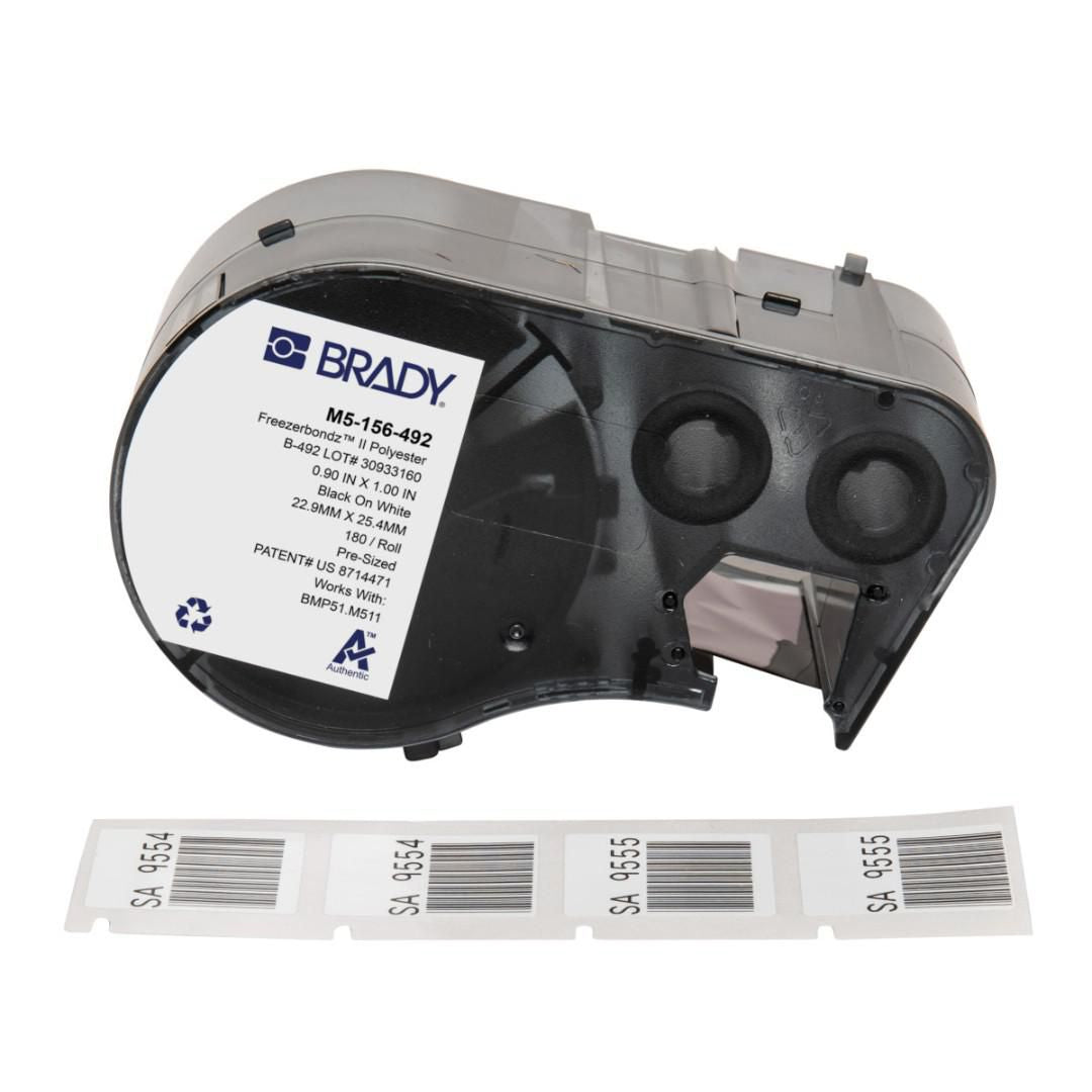 Brady FreezerBondz – Etiketten (Rolle) 23 × 25 mm – für BMP51/BMP53/M511