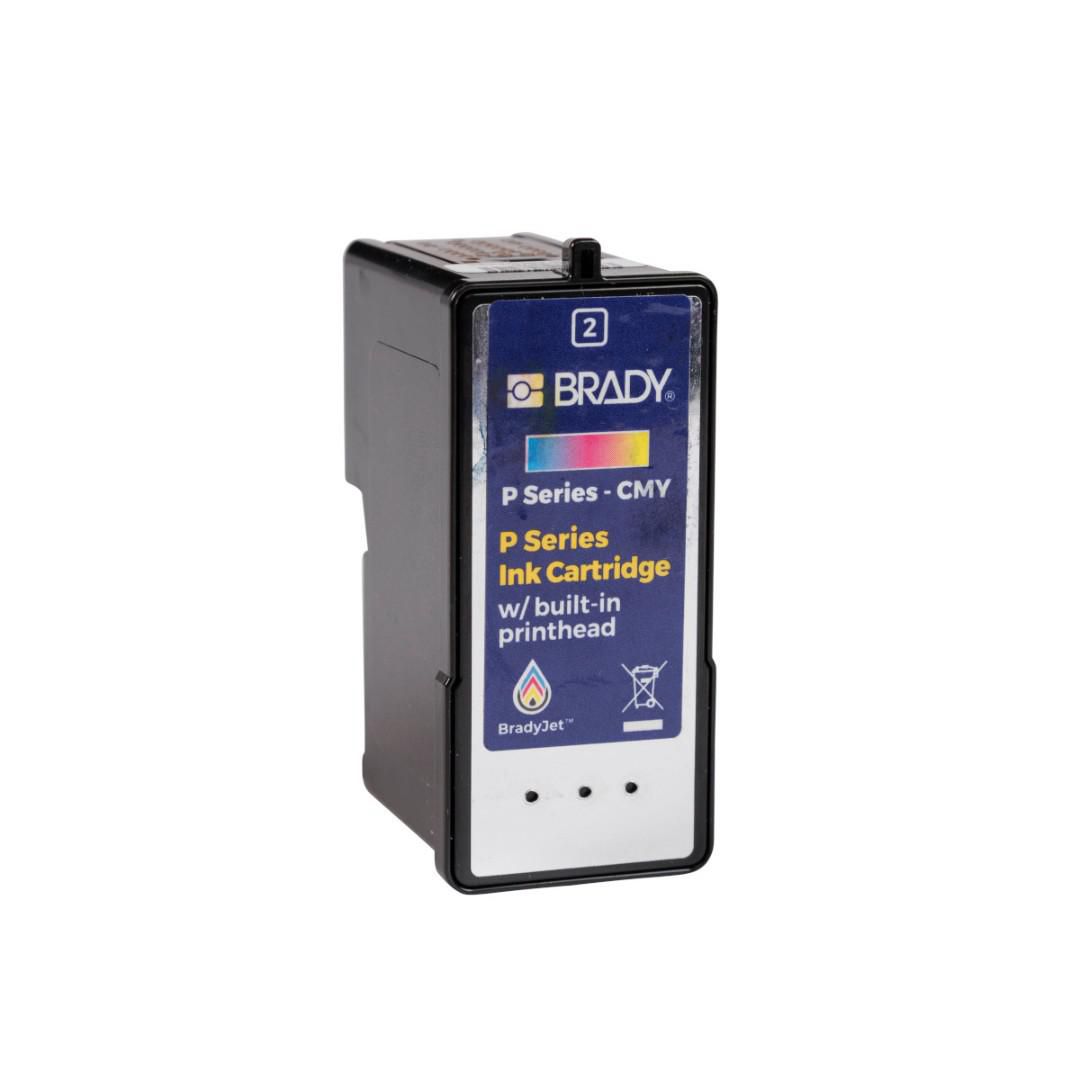 Brady P-CMY-1 Dreifarbig Tintenpatrone (Original) – für BradyJet J7300 – 176504