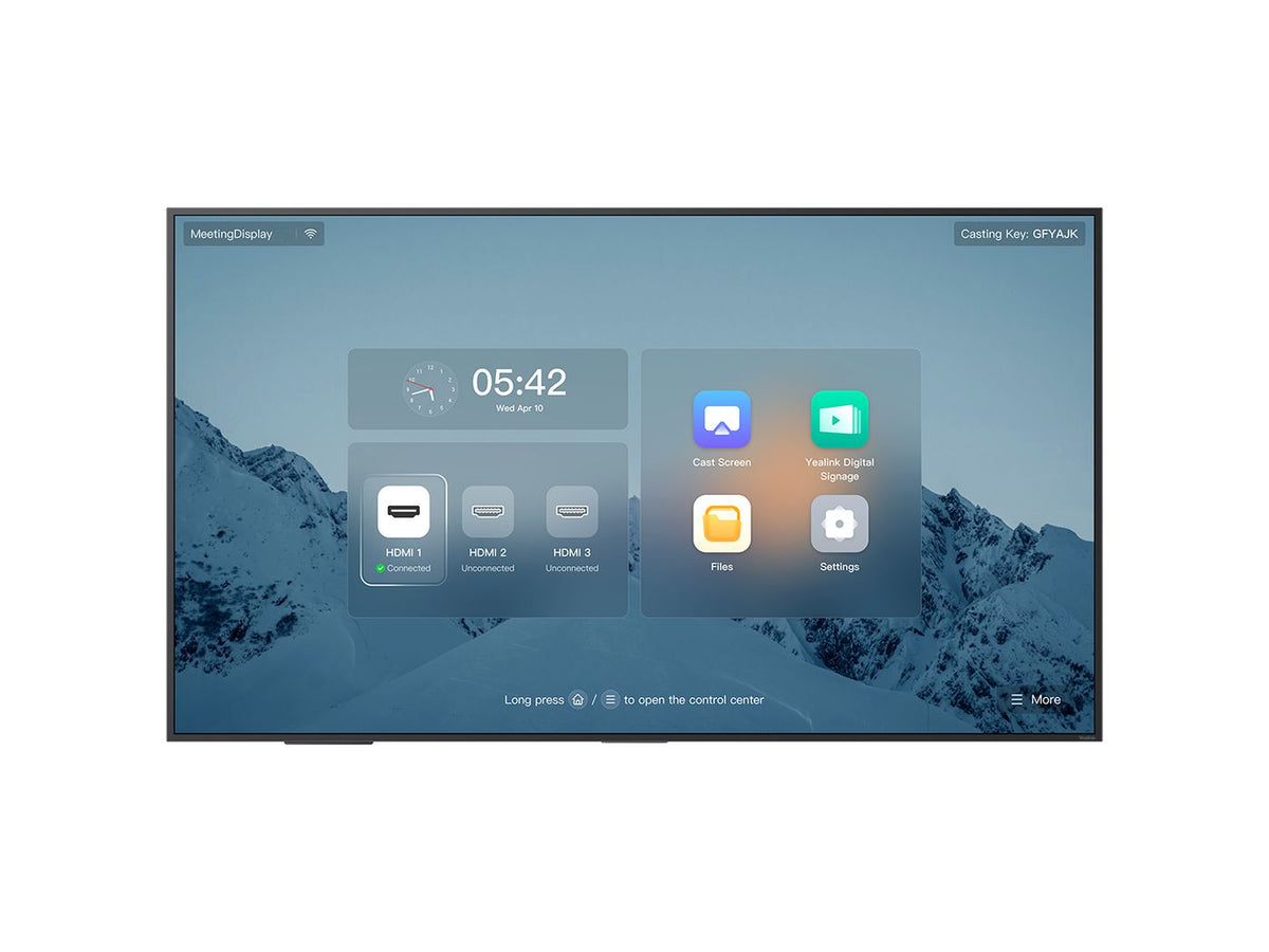 Yealink MD65 – 65" Interaktives Display (Touch)