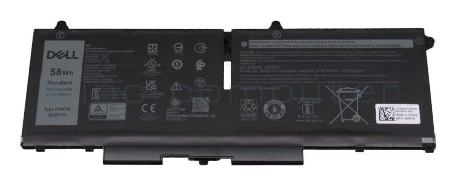 DELL Origin Storage Notebook-Akku – für Dell-Notebooks – 58 Wh, 15,2 V (4 Zellen) – Schwarz
