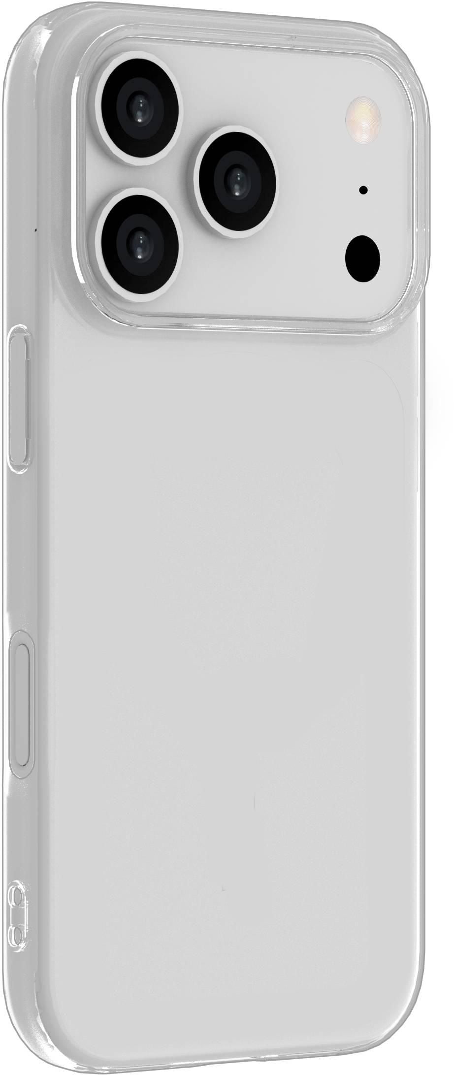 eSTUFF INFINITE (GRS) VIENNA Backcover – für Apple iPhone 18 Pro/17 Pro, recyceltes TPU, transparent