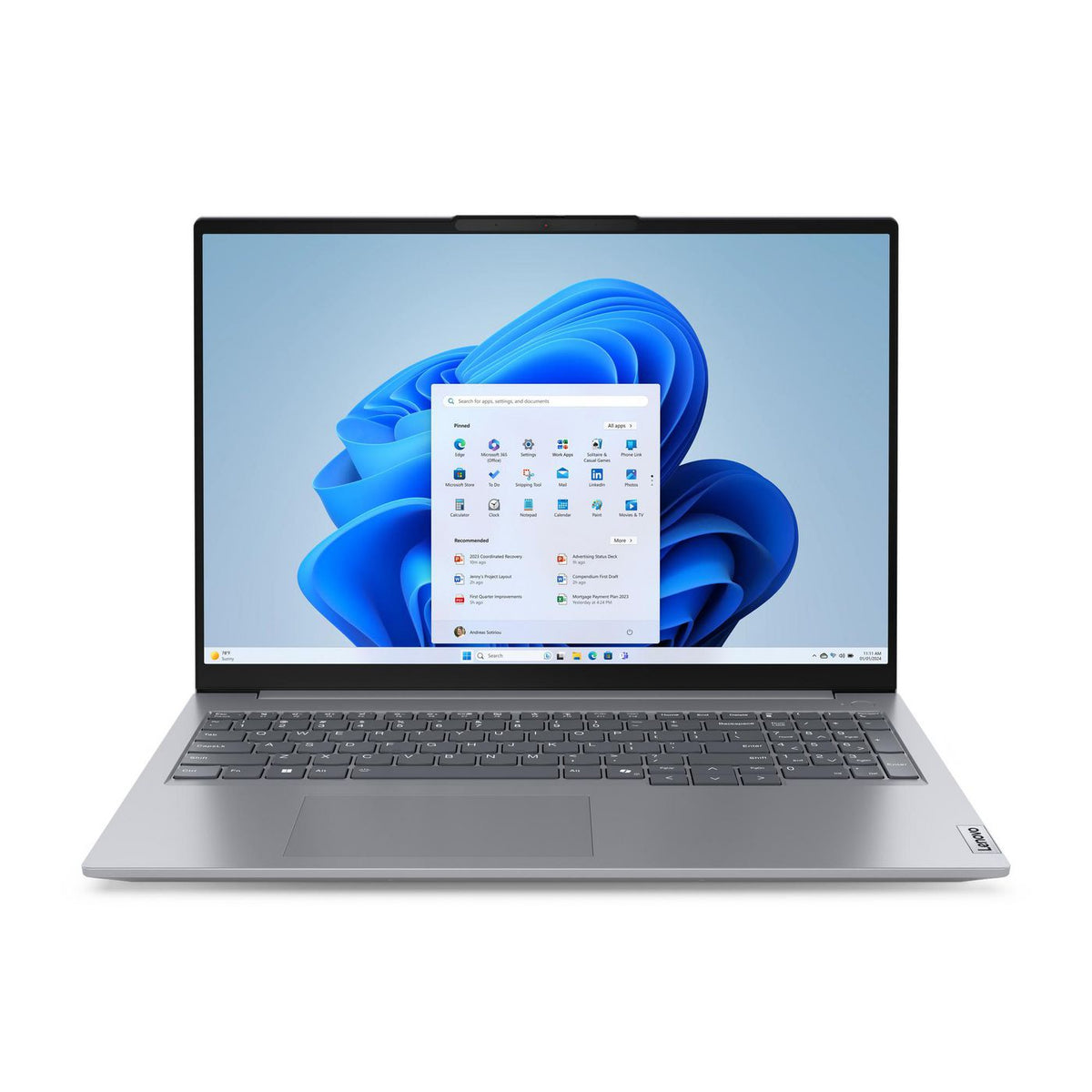 Lenovo ThinkBook 16 G7 ARP AMD – 16" WUXGA, Ryzen 5 7535HS, 16 GB, 512 GB SSD, Win 11 Pro