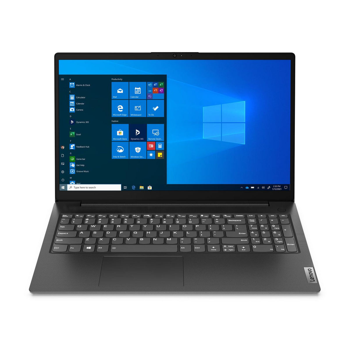 Lenovo V15 G2 – 15,6" WUXGA, Celeron N4500, 8 GB, 256 GB SSD, Win 11 Home