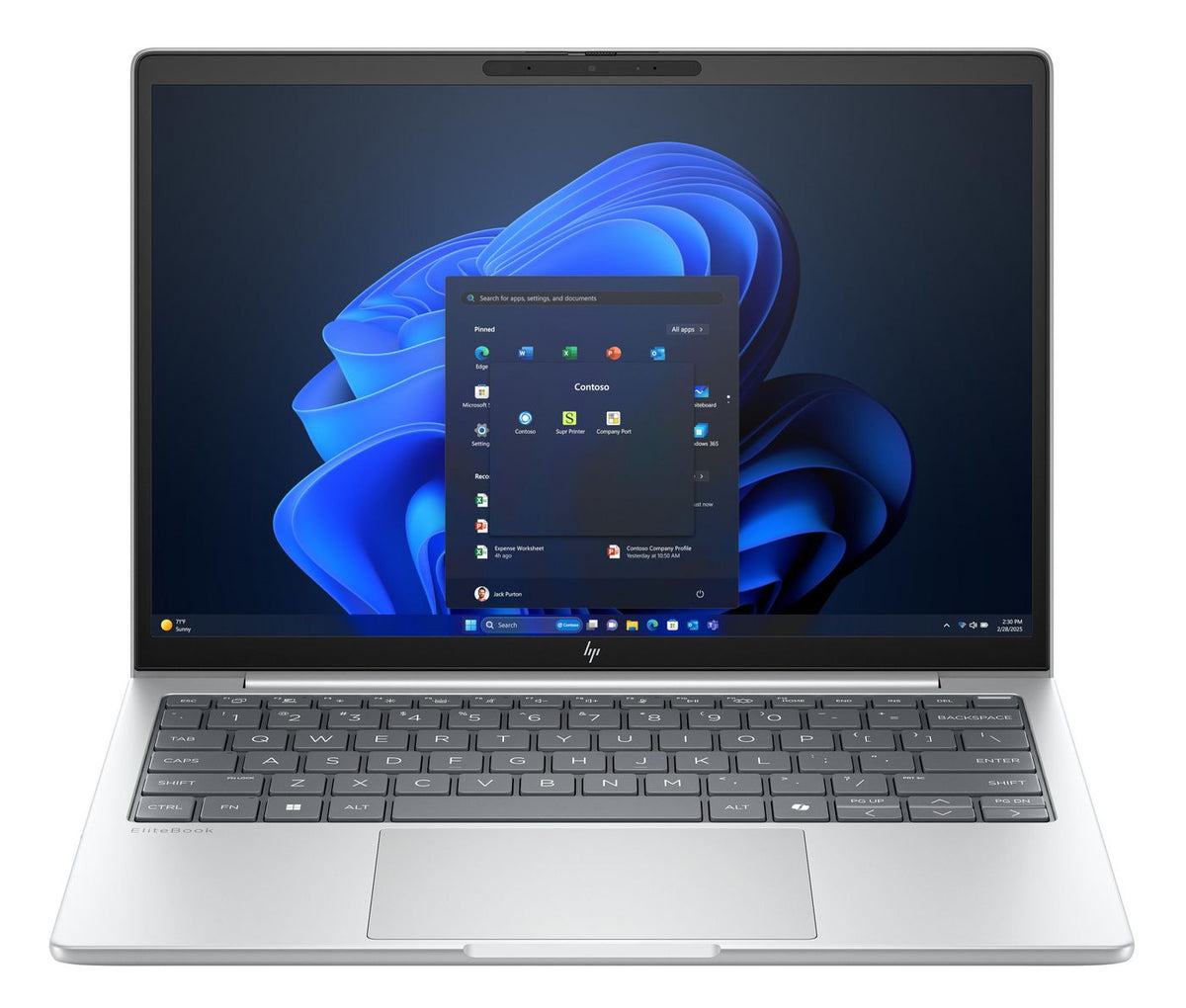 HP Elitebook 8 G1 – 13,3" WUXGA, Core Ultra 5 225U, 16 GB, 512 GB SSD, 5G, Win 11 Pro