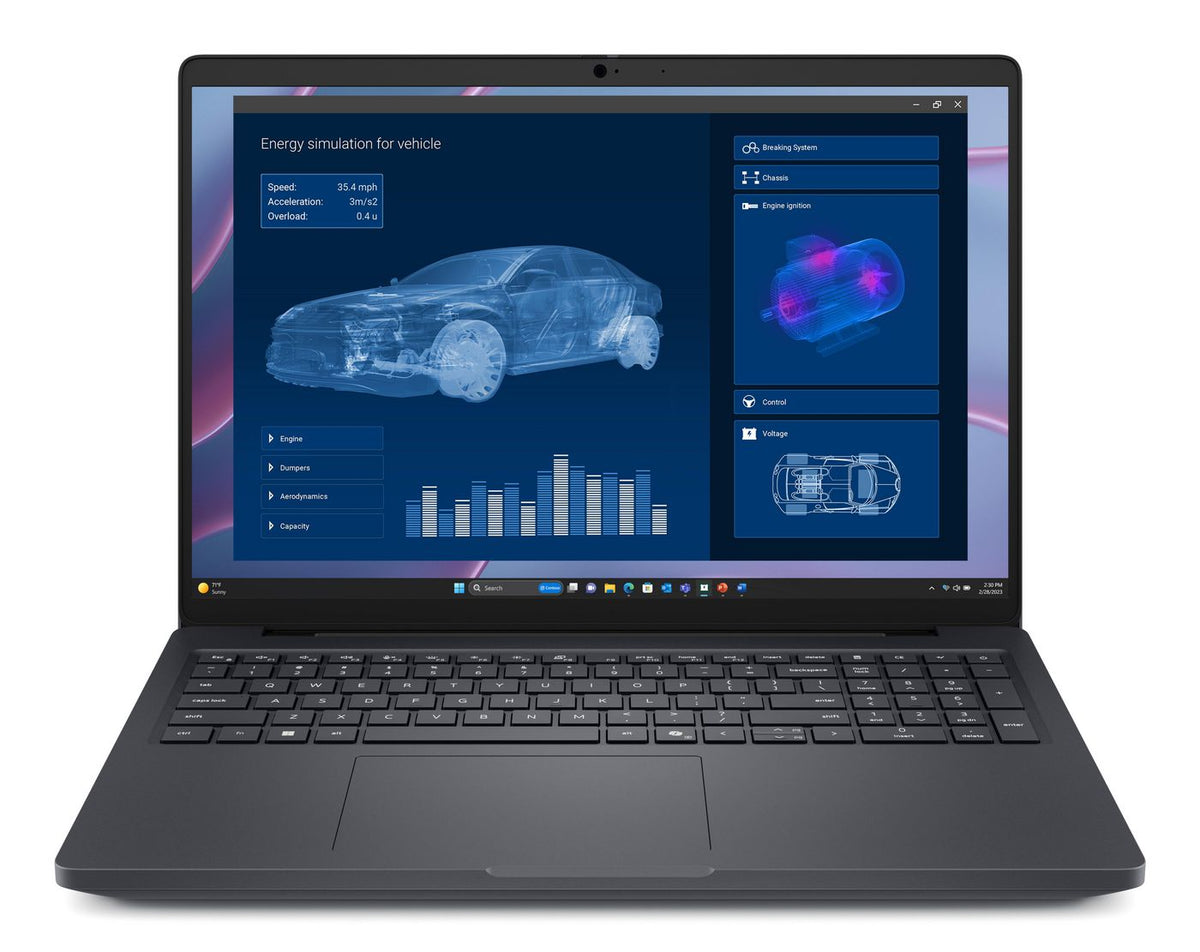 Dell Pro Max 16 – 16" WUXGA, Ryzen AI 7 Pro 350, 32 GB, 512 GB SSD, RTX Pro 500, Win 11 Pro