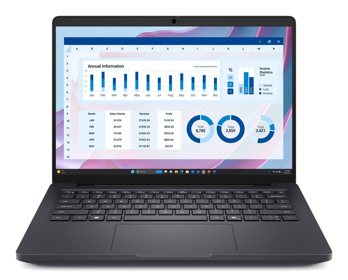 Dell Pro Max 14 Mc14255 Copilot+ – 14" WUXGA, Ryzen AI 7 350, 32 GB, 1 TB SSD, Win 11 Pro, QWERTZ (CH)