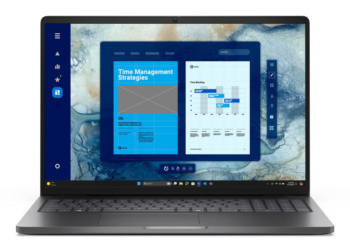 Dell Pro 16 PC16250 – 16" WUXGA, Core Ultra 5 225U, 16 GB, 512 GB SSD, Win 11 Pro