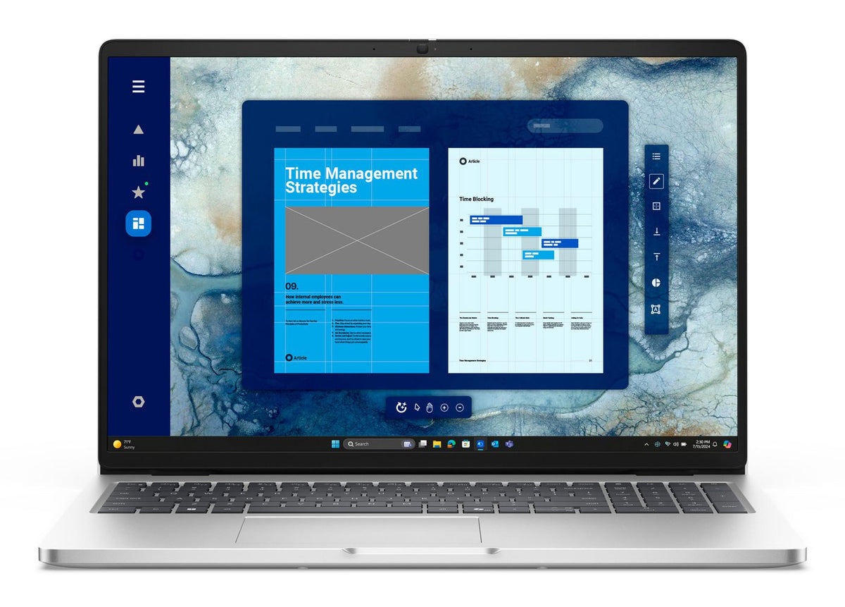 Dell Pro 16 Pc16250 – 16" WUXGA, Core Ultra 5 235U, 16 GB, 512 GB SSD, Win 11 Pro