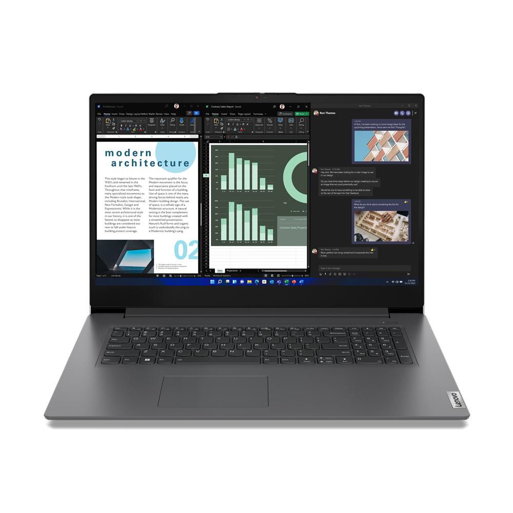Lenovo V17 G4 Iru – 17,3" FHD, i5-13420H, 8 GB, 256 GB SSD
