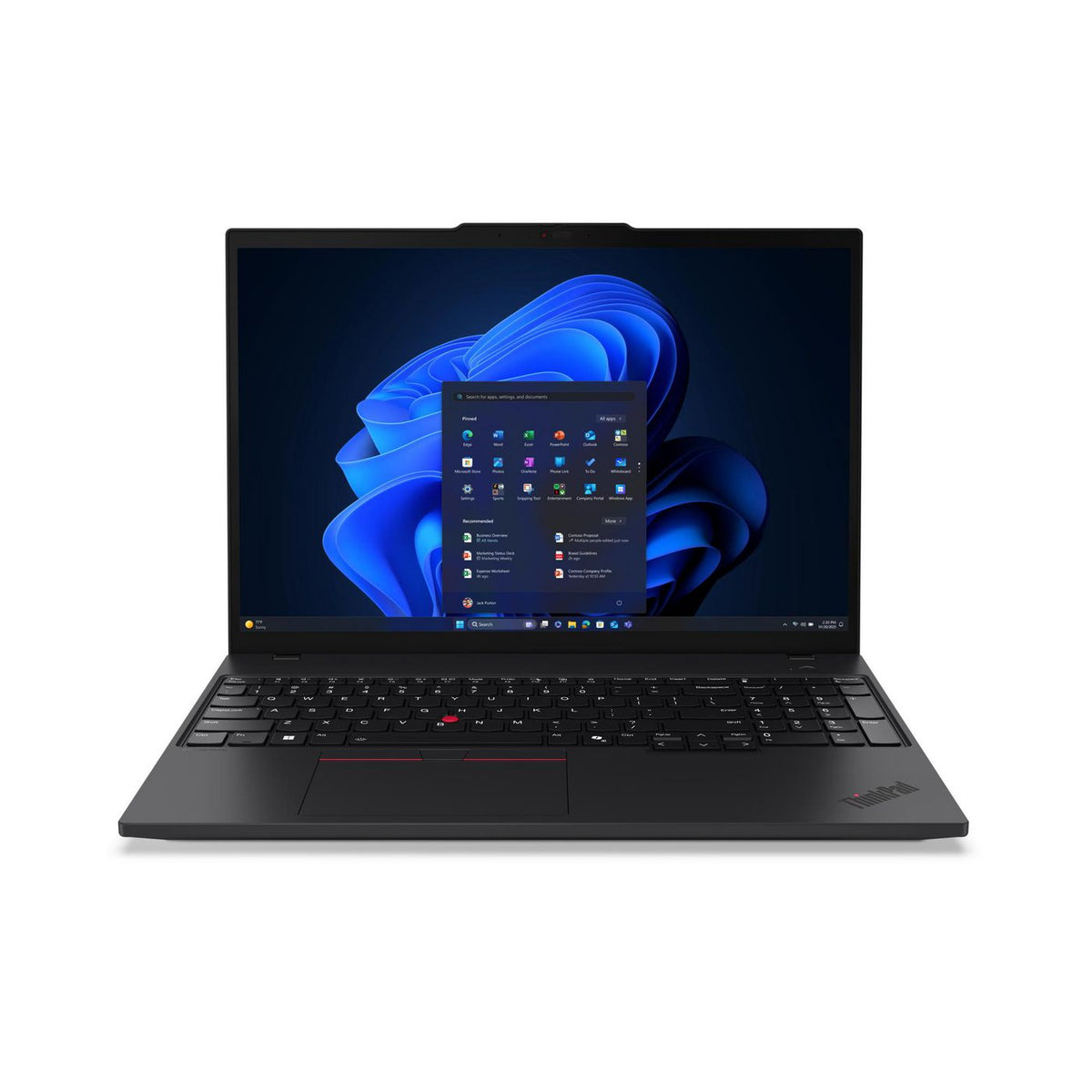 Lenovo ThinkPad T16 Gen 4 – 16" WUXGA, Core Ultra 7 258V, 32 GB, 1 TB SSD, Win 11 Pro