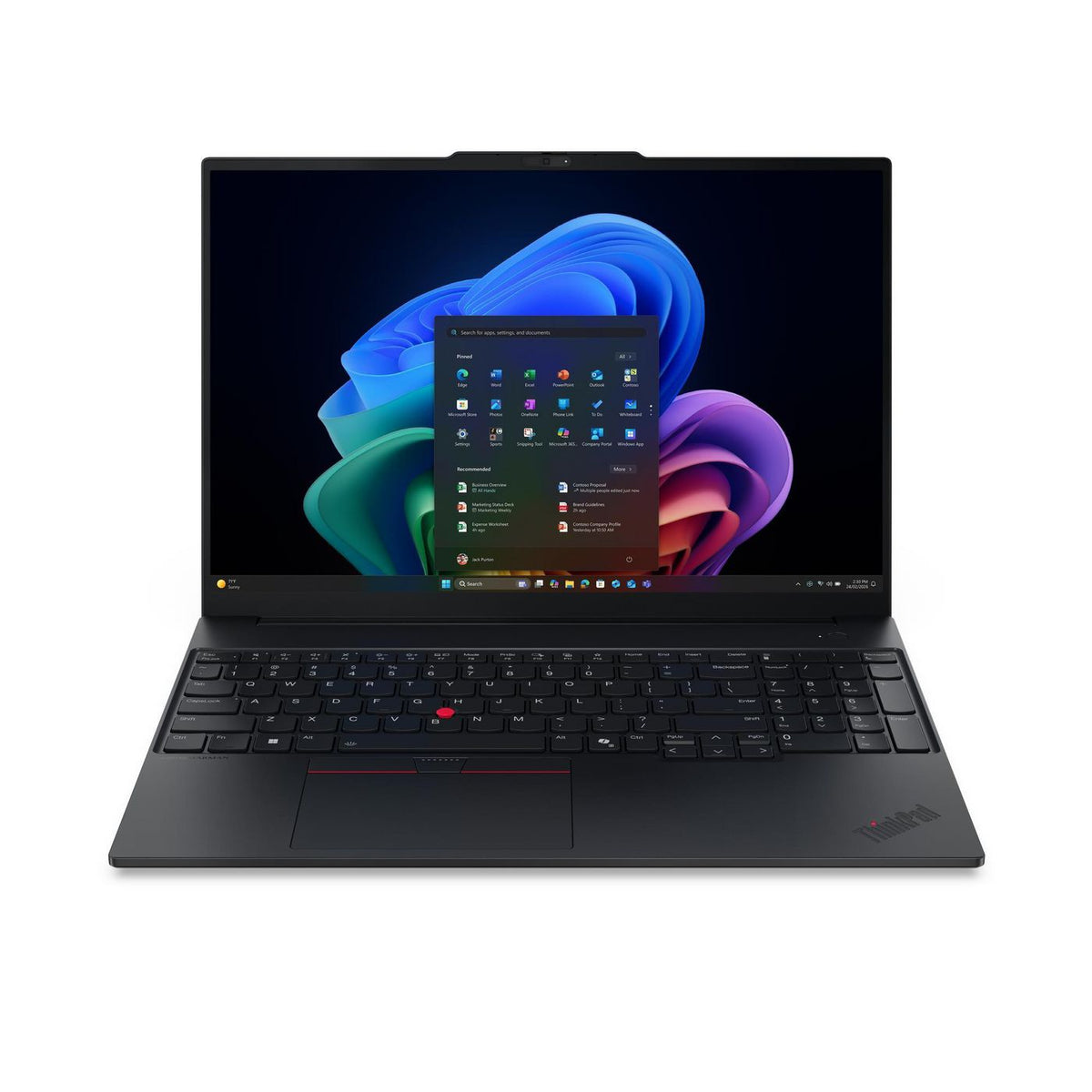 Lenovo ThinkPad E16 Gen 4 – 16" WUXGA, Core Ultra 7 355, 32 GB, 1 TB SSD, Win 11 Pro