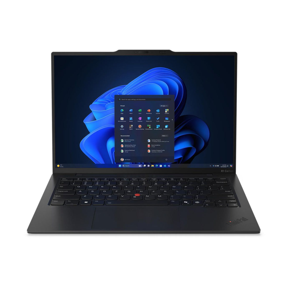 Lenovo ThinkPad X1 Carbon Gen 13 – 14" WUXGA, Core Ultra 7 255U, 32 GB, 1 TB SSD, Win 11 Pro