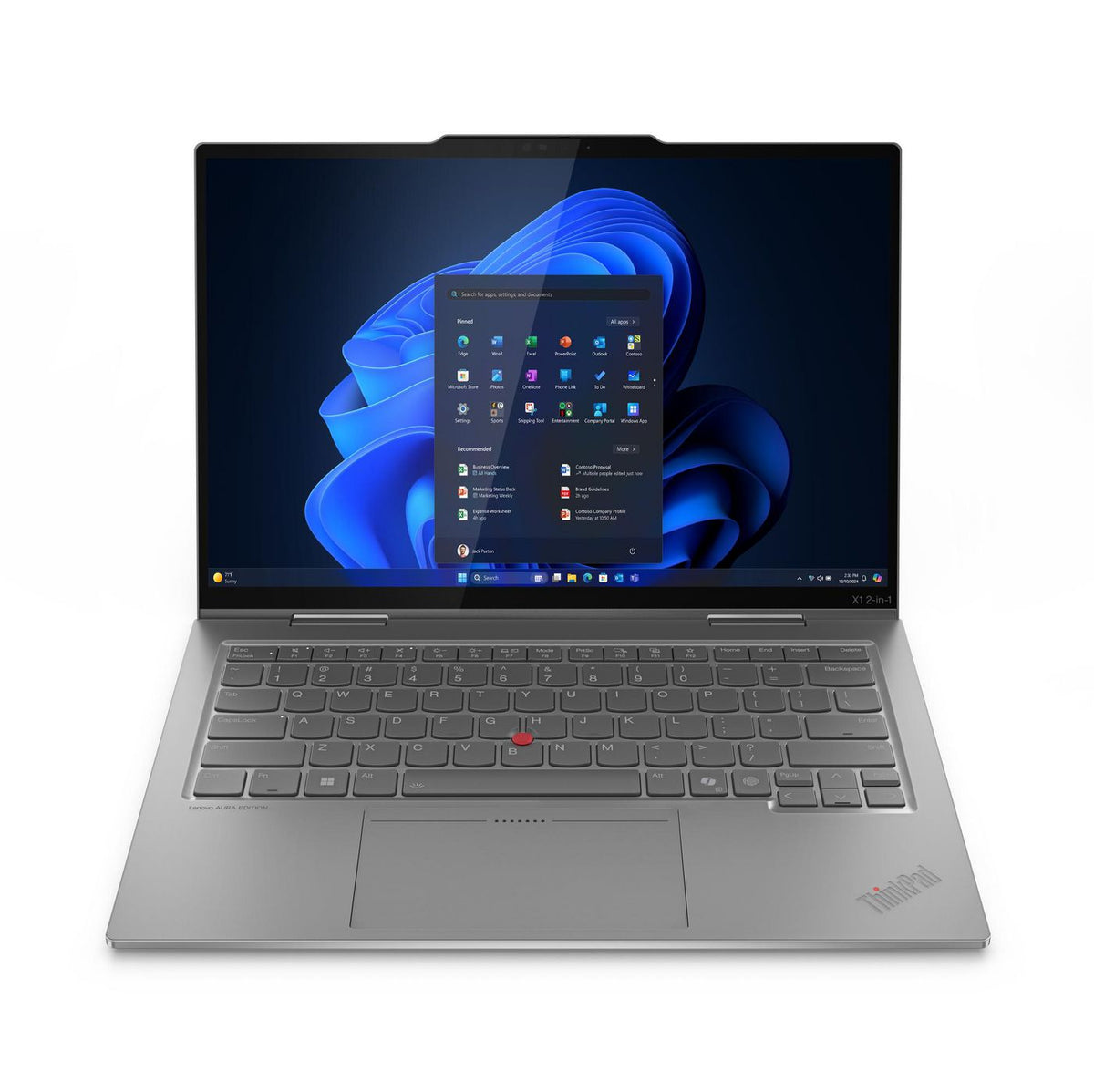 Lenovo Thinkpad X1 2-In-1 Gen 10 – 14" WQXGA+ OLED Touch, Core Ultra 7 258V, 32 GB, 1 TB SSD, 5G, Win 11 Pro