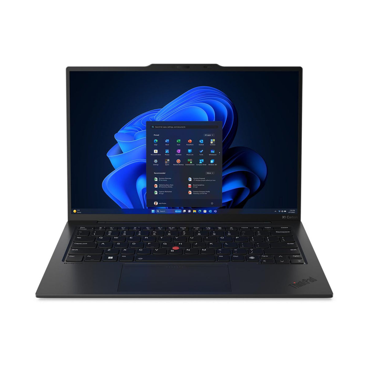 Lenovo ThinkPad X1 Carbon Gen 12 – 14" WUXGA, Core Ultra 7 155U, 16 GB, 512 GB SSD, Win 11 Pro