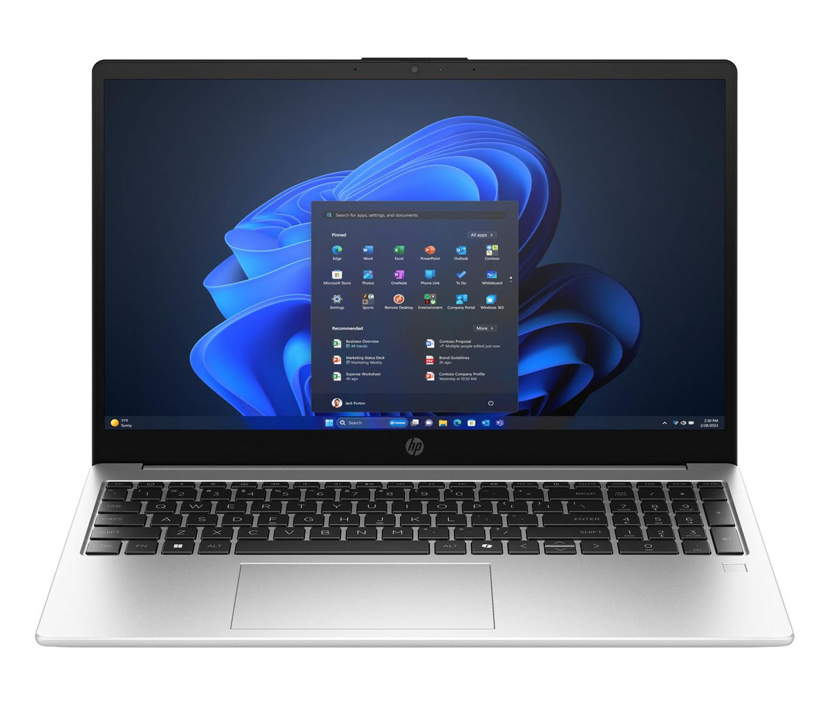 HP 255R G10 – 15,6" FHD, Ryzen 5 7535U, 8 GB, 256 GB SSD, Win 11 Home