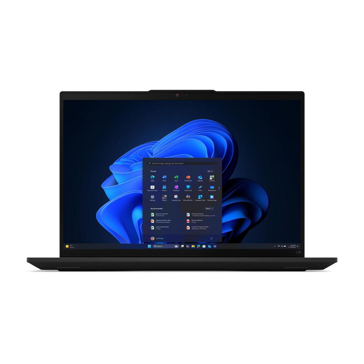 Lenovo ThinkPad L16 Gen 2 – 16" WUXGA, Core Ultra 5 225U, 16 GB, 512 GB SSD, Win 11 Pro
