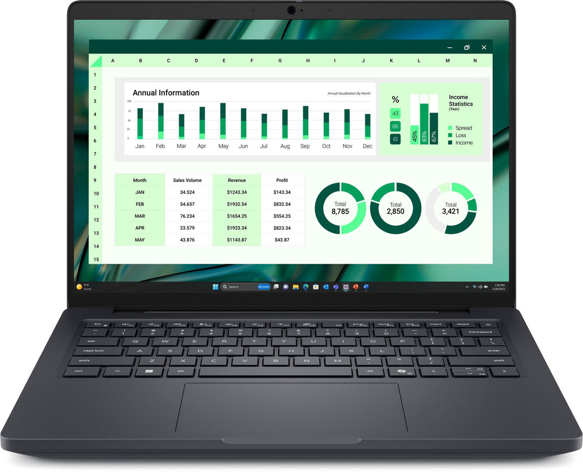 Dell Pro Max 14 – 14" WUXGA, Core Ultra 7 265H, 16 GB, 512 GB SSD, Win 11 Pro