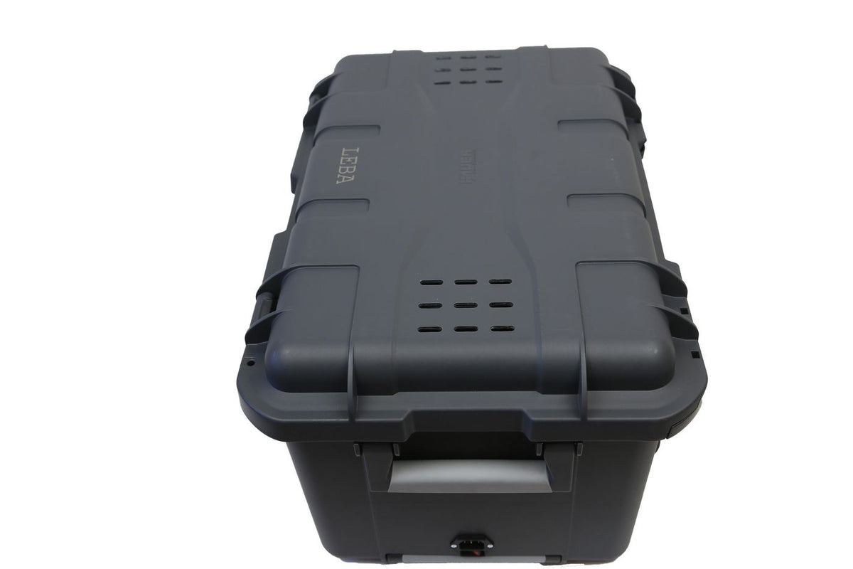 LEBA Innovation Leba NoteCase Columbus Gerätewagen – für 16 Tablets – USB-C, abschliessbar – Grau