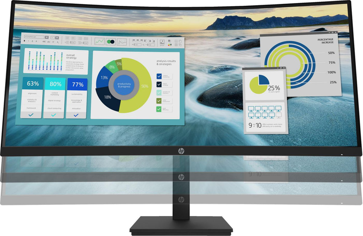 HP P34HC G4 – 34", 3440 × 1440 (UWQHD)