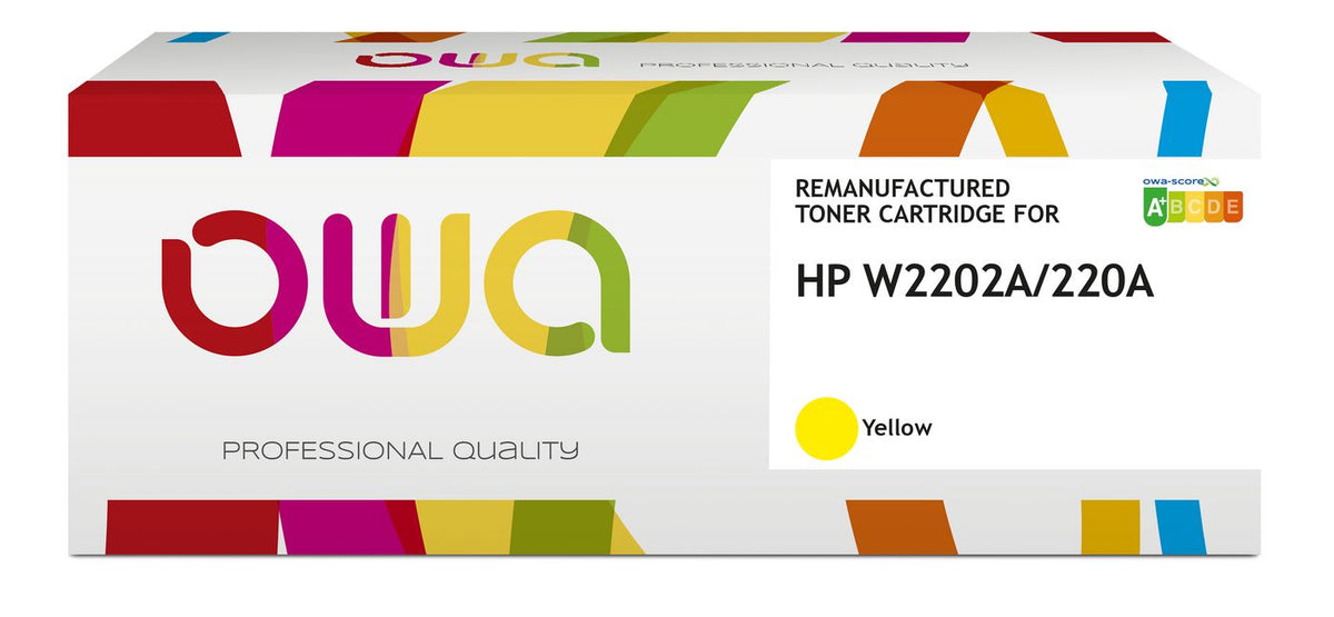 Coreparts W2202A Gelber Toner – Kompatibel – für HP Color LaserJet Pro 4202 DN/4202 DW/4302 DW