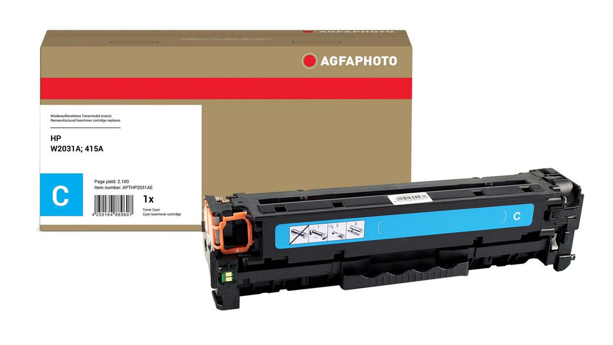 AgfaPhoto W2031A (415A) Cyan-Toner – Original