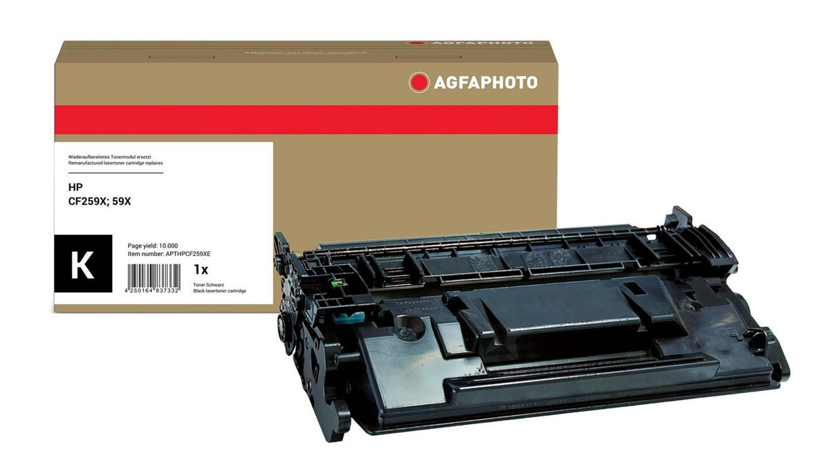 AgfaPhoto 59X (CF259X) Schwarzer Toner – Kompatibel