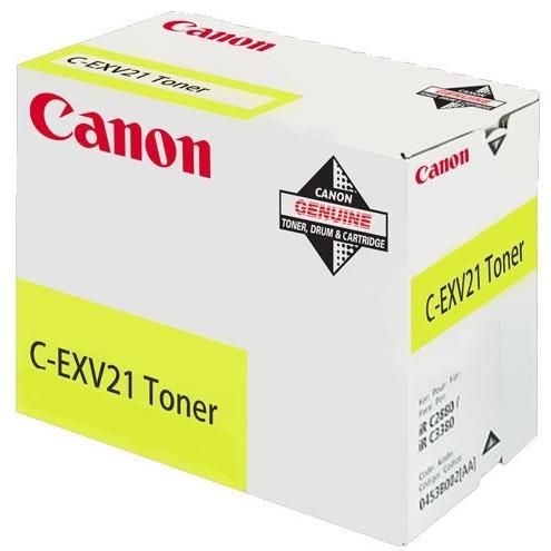 Canon C-EXV21 Gelb Toner – Original – 14'000 Seiten – für Canon iRC3080/iIRC2880/iRC3380