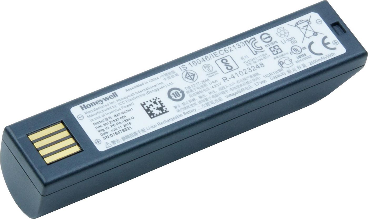 Honeywell Akku Li-Ion 3,7 V 2400 mAh – für Xenon 1902/Granit 1911i/1981i und andere