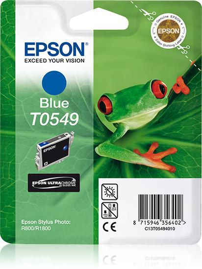 Epson Tintenpatrone T0549, cyan, 400 Seiten