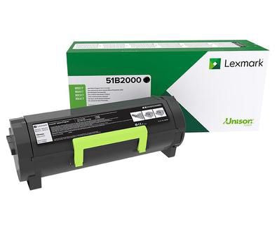 Lexmark Toner – schwarz, 2500 Seiten