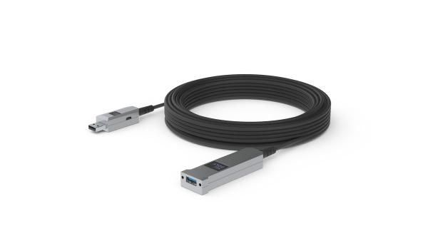 Huddly AOC-Kabel – USB 3.2 Gen 1 (5 Gbit/s), 10 m