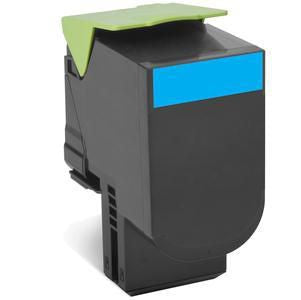 Lexmark Toner 802XCE – Cyan, 4000 Seiten – für CX510