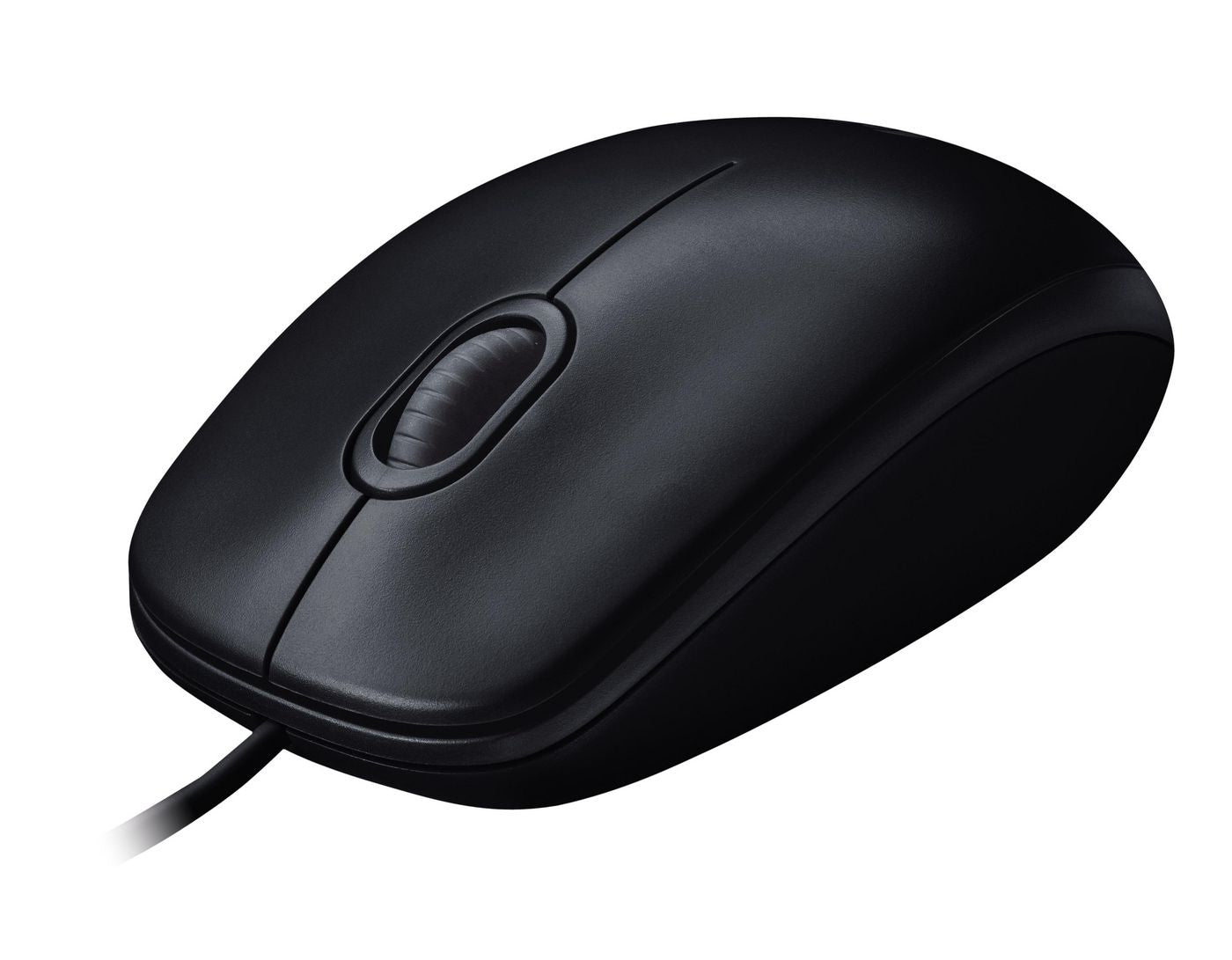 Logitech M90 – Maus – Kabelgebunden (USB‑A), 1000 DPI, beidhändig, Grau