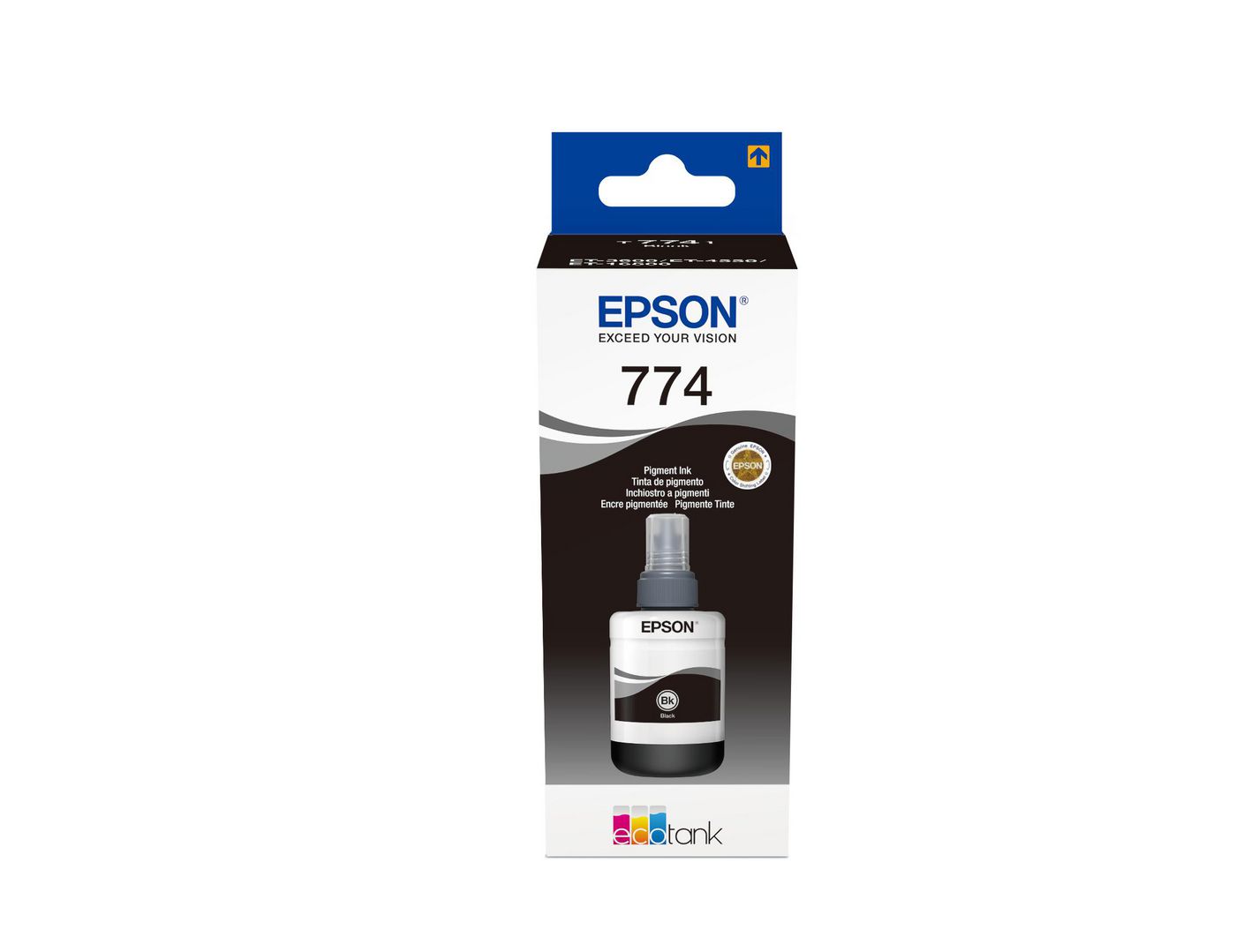 Epson Tintenpatrone T7741, Schwarz – für Inkjetdrucker und Multifunktionsgeräte