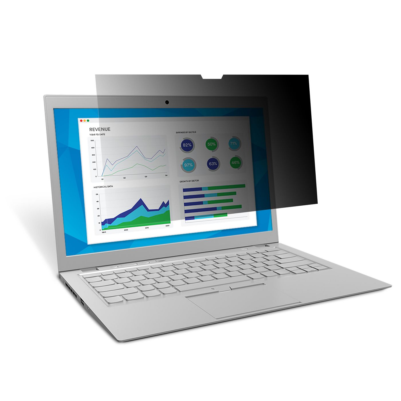 3M Blickschutzfilter für Laptop 13,3", 4:3