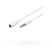 Microconnect 3,5-mm-Klinken-Verlängerung – Stecker zu Buchse – 2 m, Weiss