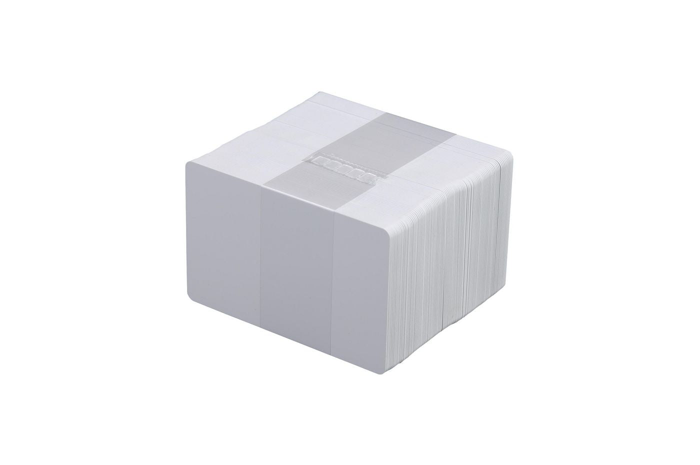 Evolis Plastikkarten – 0,76 mm – PVC, Weiss – 100 Karten