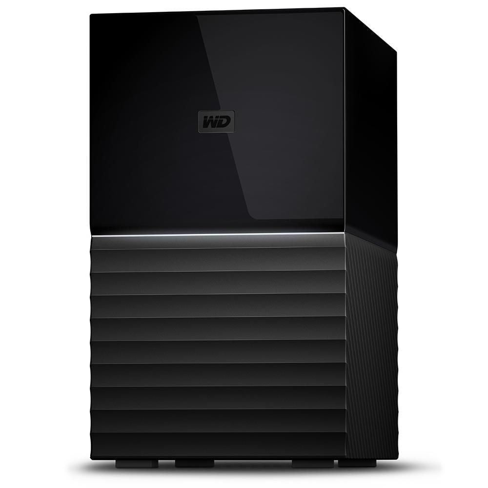 Western Digital My Book Duo 20 TB – 2-Bay Desktop-DAS, USB-C (USB 3.2 Gen 2), RAID 0/1