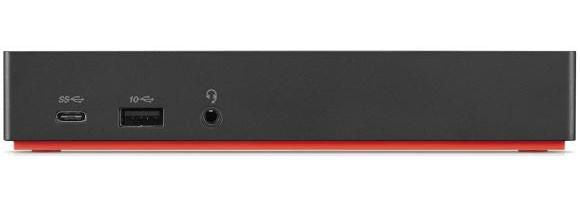 Lenovo USB-C Gen2 Dockingstation – USB-C, 2× DP, 1× HDMI, 5× USB-A, 2× USB-C, 90 W PD, GbE, für T490/T590/X280