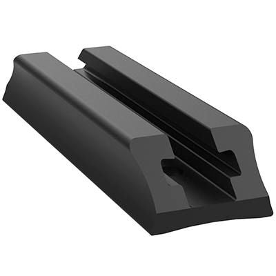RAM Mounts RAP-TRACK-DR-3U – Montageschiene, Komposit, Schwarz, 23 × 76 × 13 mm