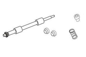 Zebra Rollen-Kit mit Kupplung – für KR403/TTP2000, P1043693