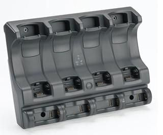 Zebra Ladestation – STB2000-C40007R – 4-Slot, Nur Laden, Innenbereich, AC – Schwarz