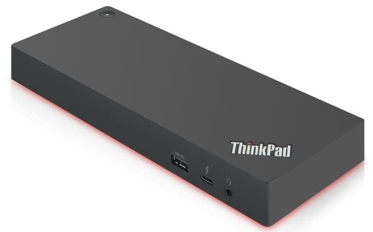 Lenovo 40AN0135DK Dockingstation – Thunderbolt 3, 2× DP, 2× HDMI, 5× USB-A, 135 W PD, GbE, 3,5 mm Audio
