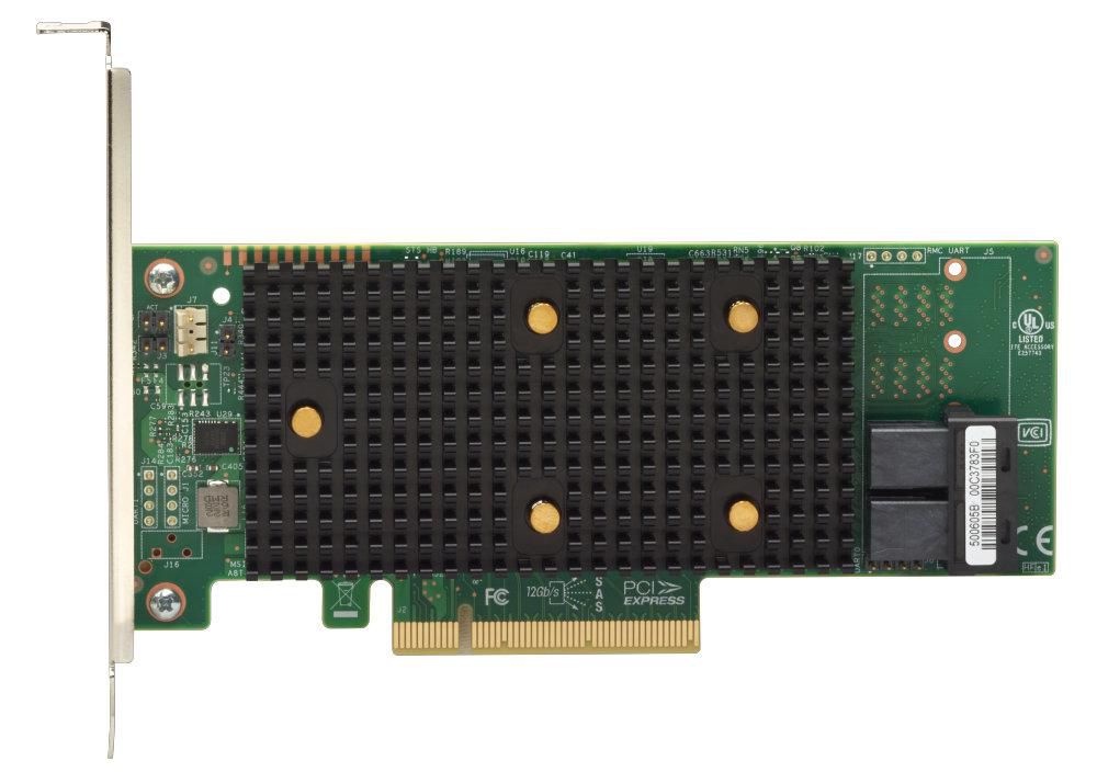 Lenovo RAID 530-8I PCIe 3.0 x8 – 8-Bay RAID-Adapter – LSI SAS3408, für SAS