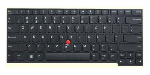 Lenovo Tastatur-Case für ThinkPad T470p – UK – Schwarz