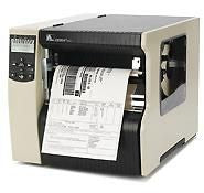 Zebra 220Xi4 – Etikettendrucker, Thermotransfer, Rewinder und Peeler, USB, LAN, RS-232, 203 dpi