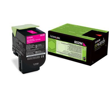 Lexmark Toner 80C20M0 – magenta, 1000 Seiten – für Lexmark CX310/CX510
