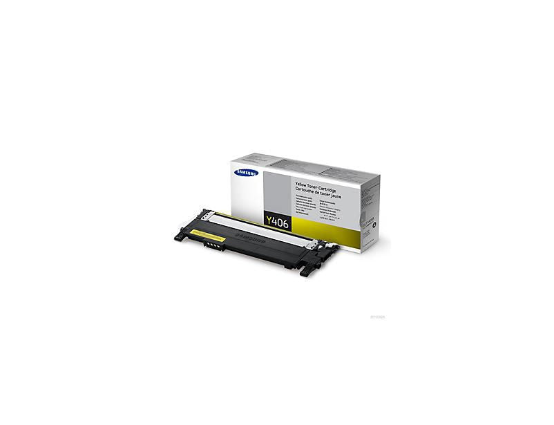 Samsung Toner CLT-Y406S/ELS – Gelb, 1000 Seiten – für CLP360/CLP365N/CLX-330 und andere