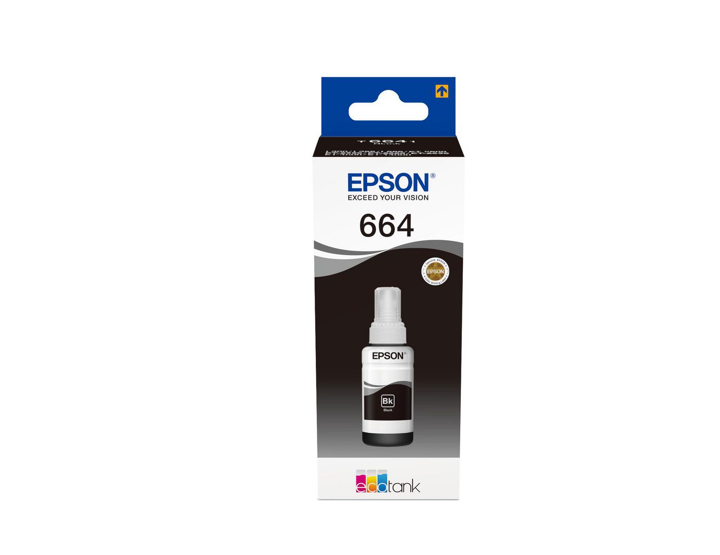 Epson Tintenpatrone T6641, Schwarz