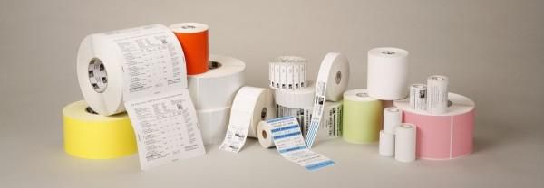 Zebra Drucketiketten Z-PERFORM, 102 mm × 192 mm, Papier, unbeschichtet, permanent klebend, 12er-Pack